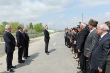 Hacıqabulda Rəncbər-Qubalı Baloğlan-“Pir-Hüseyn”Xanəgahı avtomobil yolu istifadəyə verilmişdir (ƏLAVƏ OLUNUB)(FOTO)