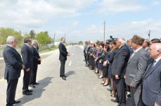 Hacıqabulda Rəncbər-Qubalı Baloğlan-“Pir-Hüseyn”Xanəgahı avtomobil yolu istifadəyə verilmişdir (ƏLAVƏ OLUNUB)(FOTO)