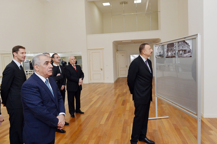 İlham Əliyev Azərbaycan Dövlət Musiqili Teatrının əsaslı bərpa işlərindən sonra açılış mərasimində iştirak edib  (FOTO)