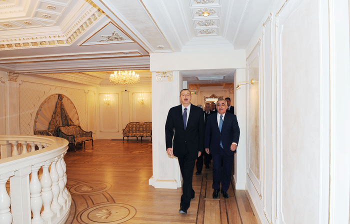İlham Əliyev Azərbaycan Dövlət Musiqili Teatrının əsaslı bərpa işlərindən sonra açılış mərasimində iştirak edib  (FOTO)