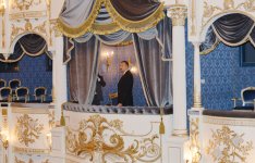 İlham Əliyev Azərbaycan Dövlət Musiqili Teatrının əsaslı bərpa işlərindən sonra açılış mərasimində iştirak edib  (FOTO)