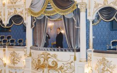 İlham Əliyev Azərbaycan Dövlət Musiqili Teatrının əsaslı bərpa işlərindən sonra açılış mərasimində iştirak edib  (FOTO)