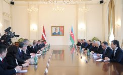 Prezident İlham Əliyev: Azərbaycan və Latviya birgə səyləri gücləndirib daha da yaxşı əməkdaşlığa nail olmalıdır (FOTO)