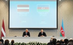 Bakıda Azərbaycan-Latviya biznes forumu keçirilib (FOTO)