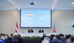 Bakıda Azərbaycan-Latviya biznes forumu keçirilib (FOTO)