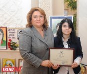 Zərifə Əliyevanın 90 illik yubileyinə həsr olunmuş inşa yazı müsabiqəsinin qalibləri mükafatlandırılıb (FOTO)