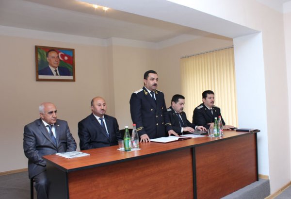 Mingəçevir şəhər prokurorluğunda ümummilli lider Heydər Əliyevin 90 illik yubileyi ilə əlaqədar  seminar-məşğələ keçirilib (FOTO)