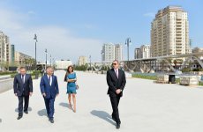 Prezident İlham Əliyev Bakıda yeni istirahət kompleksində tikinti işlərinin gedişi ilə tanış olub (FOTO)
