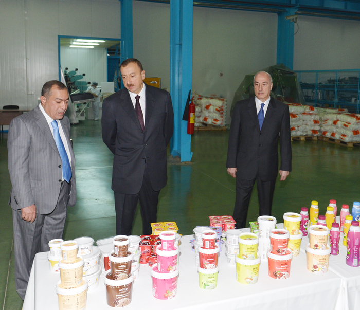 Prezident İlham Əliyev bir sıra istehsal zavodlarının açılışında iştirak edib  (FOTO)
