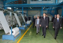 Prezident İlham Əliyev bir sıra istehsal zavodlarının açılışında iştirak edib  (FOTO)