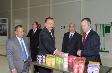Prezident İlham Əliyev bir sıra istehsal zavodlarının açılışında iştirak edib  (FOTO)