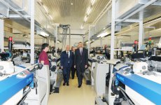 İlham Əliyev Sumqayıtda "Gilan" Tekstil Parkının açılışında iştirak edib (ƏLAVƏ OLUNUB) (FOTO)