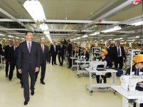 İlham Əliyev Sumqayıtda "Gilan" Tekstil Parkının açılışında iştirak edib (ƏLAVƏ OLUNUB) (FOTO)