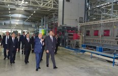 İlham Əliyev Sumqayıtda "Gilan" Tekstil Parkının açılışında iştirak edib (ƏLAVƏ OLUNUB) (FOTO)