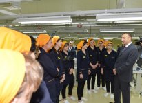 İlham Əliyev Sumqayıtda "Gilan" Tekstil Parkının açılışında iştirak edib (ƏLAVƏ OLUNUB) (FOTO)