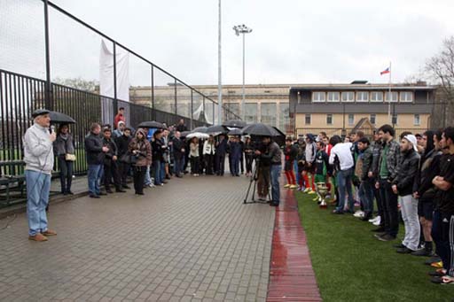 Leyla Əliyeva RAGT-nin mini-futbol üzrə "Heydər Əliyev Kuboku" turnirinə tamaşa edib (FOTO)