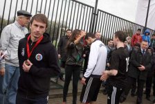 Leyla Əliyeva RAGT-nin mini-futbol üzrə "Heydər Əliyev Kuboku" turnirinə tamaşa edib (FOTO)