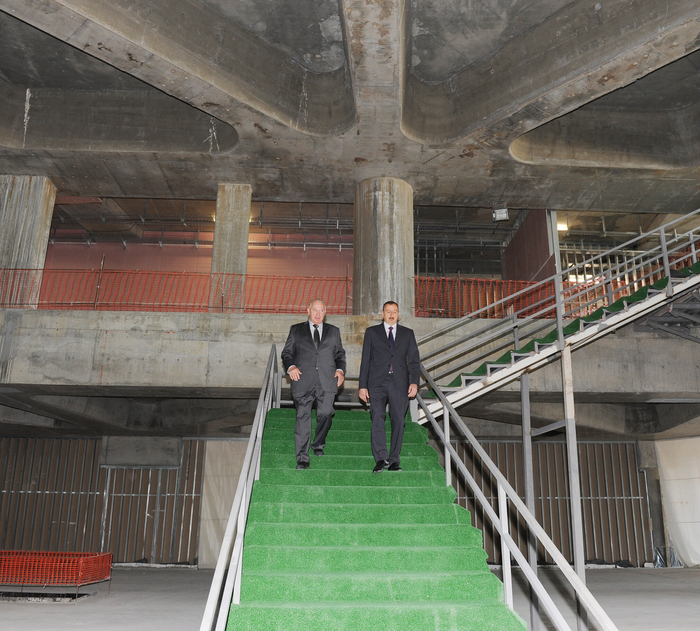 İlham Əliyev Beynəlxalq Logistika Mərkəzinin açılışında iştirak edib, yeni alınmış sərnişin təyyarələrinə baxıb (FOTO)
