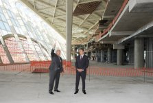 İlham Əliyev Beynəlxalq Logistika Mərkəzinin açılışında iştirak edib, yeni alınmış sərnişin təyyarələrinə baxıb (FOTO)