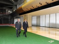 İlham Əliyev Beynəlxalq Logistika Mərkəzinin açılışında iştirak edib, yeni alınmış sərnişin təyyarələrinə baxıb (FOTO)