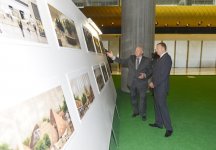İlham Əliyev Beynəlxalq Logistika Mərkəzinin açılışında iştirak edib, yeni alınmış sərnişin təyyarələrinə baxıb (FOTO)