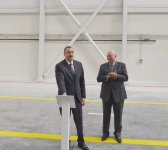İlham Əliyev Beynəlxalq Logistika Mərkəzinin açılışında iştirak edib, yeni alınmış sərnişin təyyarələrinə baxıb (FOTO)