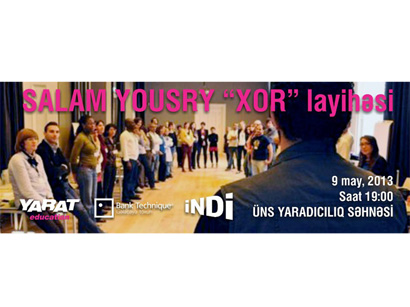 YARAT! Müasir İncəsənət Məkanı “İndi” layihəsi çərçivəsində növbəti art-gecə keçirir