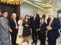Prezident İlham Əliyev və xanımı Cənubi Qafqaz Forumunun iştirakçılarının şərəfinə verilən ziyafətdə iştirak ediblər (FOTO)