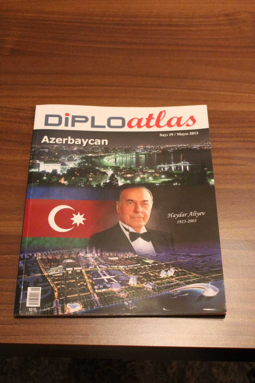 "Diplo Atlas" jurnalının may ayı nömrəsi ümummilli liderimizin yubileyinə həsr olunub (FOTO)