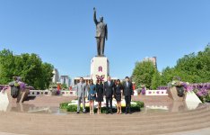 Azərbaycan Prezidenti İlham Əliyev və xanımı Gül bayramında iştirak ediblər (ƏLAVƏ OLUNUB) (FOTO)
