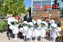 Azərbaycan Prezidenti İlham Əliyev və xanımı Gül bayramında iştirak ediblər (ƏLAVƏ OLUNUB) (FOTO)