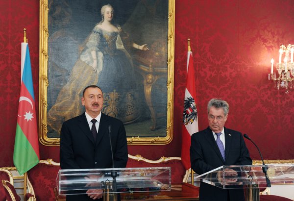 Prezident İlham Əliyev: Azərbaycan və Avstriyanın iqtisadi əməkdaşlığı uğurludur (FOTO)