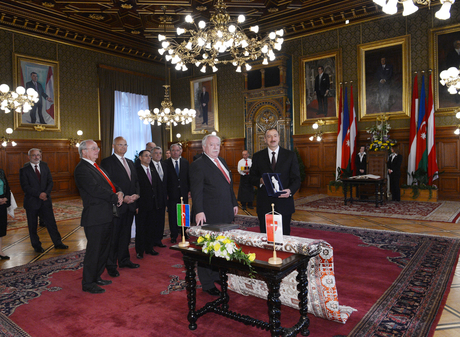 Prezident İlham Əliyev: Avstriya ilə Azərbaycan əsl dost və tərəfdaşdırlar (FOTO)