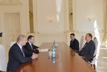 İlham Əliyev Gürcüstanın daxili işlər nazirini qəbul edib