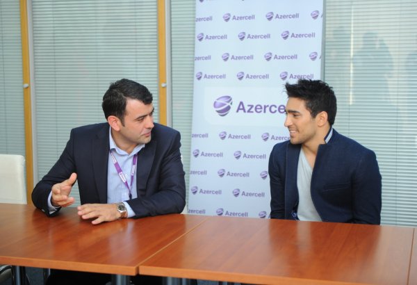 Fərid Məmmədov Azercell-in qonağı oldu (FOTO)