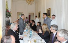 Azərbaycanın birinci xanımı Mehriban Əliyeva Fransa Milli Assambleyası və Senatında görüşlər keçirib (FOTO)