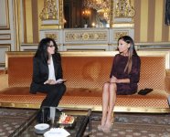 Azərbaycanın birinci xanımı Mehriban Əliyeva Fransa Milli Assambleyası və Senatında görüşlər keçirib (FOTO)