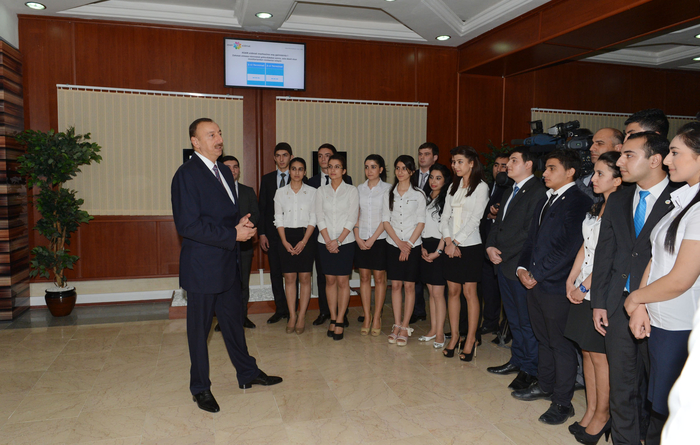 Prezident İlham Əliyev: “ASAN xidmət” Azərbaycan brendidir (FOTO)