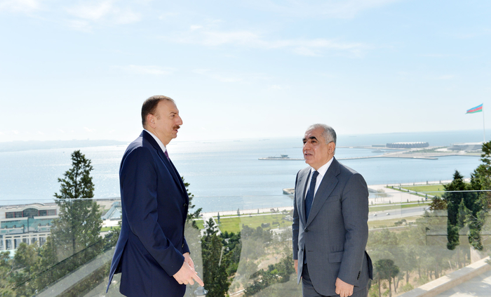Azərbaycan Prezidenti Dağüstü parkda yenidənqurmadan sonra yaradılmış şəraitlə tanış olub (FOTO)