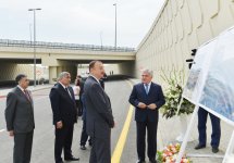 Prezident İlham Əliyev Buzovna-Mərdəkan-Qala yolunun açılışında iştirak edib (FOTO)