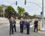 Prezident İlham Əliyev Buzovna-Mərdəkan-Qala yolunun açılışında iştirak edib (FOTO)