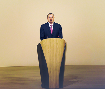 Prezident İlham Əliyev: Azərbaycanda bütün dinlərin nümayəndələri, bütün millətlər bir ailə kimi yaşayırlar (ƏLAVƏ OLUNUB) (FOTO)