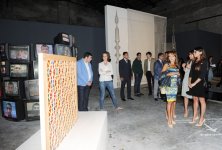 Azərbaycanın birinci xanımı Mehriban Əliyeva Venesiya şəhərində sərginin açılışında iştirak edib (FOTO)