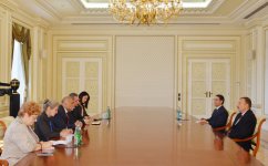 Prezident İlham Əliyev Xorvatiya və Bolqarıstanın keçmiş prezidentlərini qəbul edib