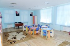 Azərbaycanın birinci xanımı Mehriban Əliyeva Bakının Nəsimi və Binəqədi rayonlarında uşaq bağçalarının əsaslı təmirdən sonra açılışında iştirak edib (FOTO)