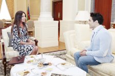 Mehriban Əliyeva: Azərbaycan artıq altıncı dəfə "Eurovision" mahnı müsabiqəsində uğurla təmsil olunub (FOTO)