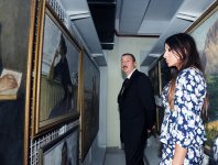 Prezident İlham Əliyev və xanımı Azərbaycan Milli İncəsənət Muzeyinin yeni korpusunun açılışda iştirak ediblər (FOTO)