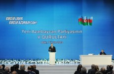 Prezident İlham Əliyev: Bizim amalımız qüdrətli Azərbaycandır, müstəqillikdir, inkişafdır, sosial rifahdır (FOTO)