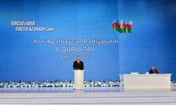 Prezident İlham Əliyev: Bizim amalımız qüdrətli Azərbaycandır, müstəqillikdir, inkişafdır, sosial rifahdır (FOTO)
