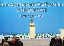 Prezident İlham Əliyev: Bizim amalımız qüdrətli Azərbaycandır, müstəqillikdir, inkişafdır, sosial rifahdır (FOTO)